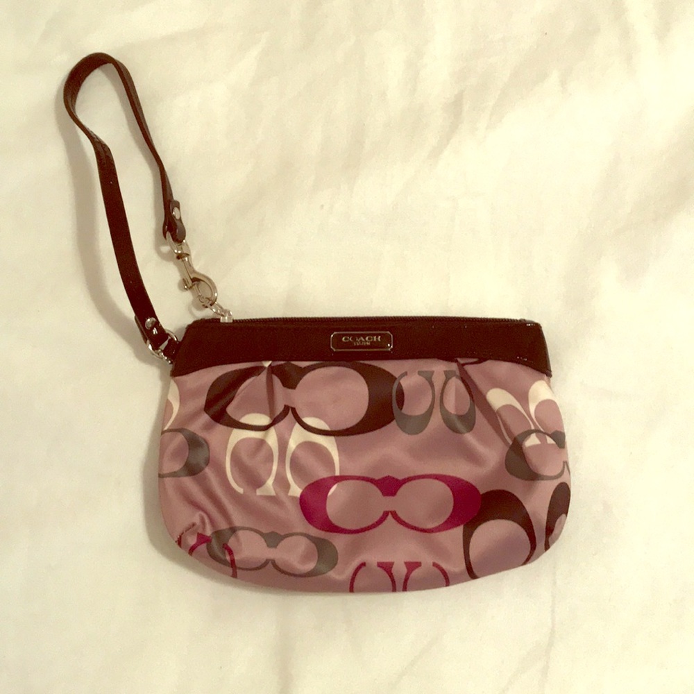 Coach wristlet